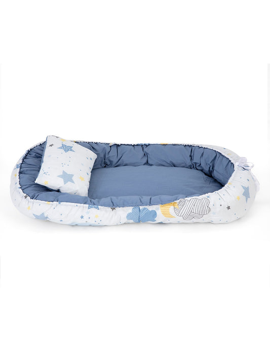 Kujju Kucuk Baby Nest - Mavi
