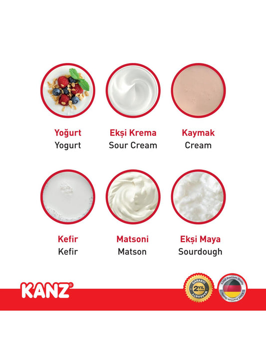 Kanz Yoğurt Yapma Makinesi