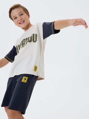 U.S. Polo Assn Kids 4-7 Yaş Takım - Bej