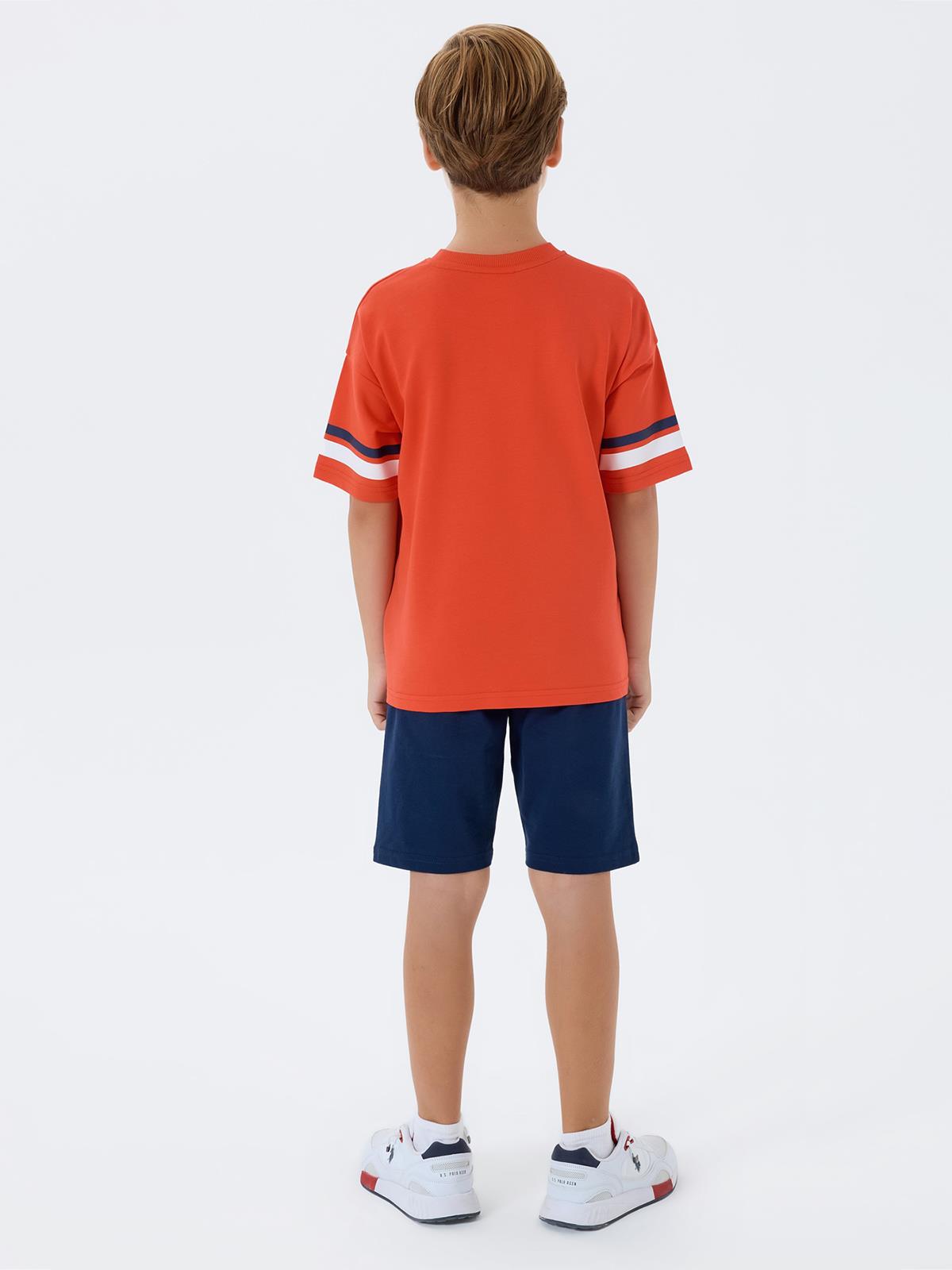 U.S. Polo Assn Kids 4-7 Yaş Takım - Kırmızı