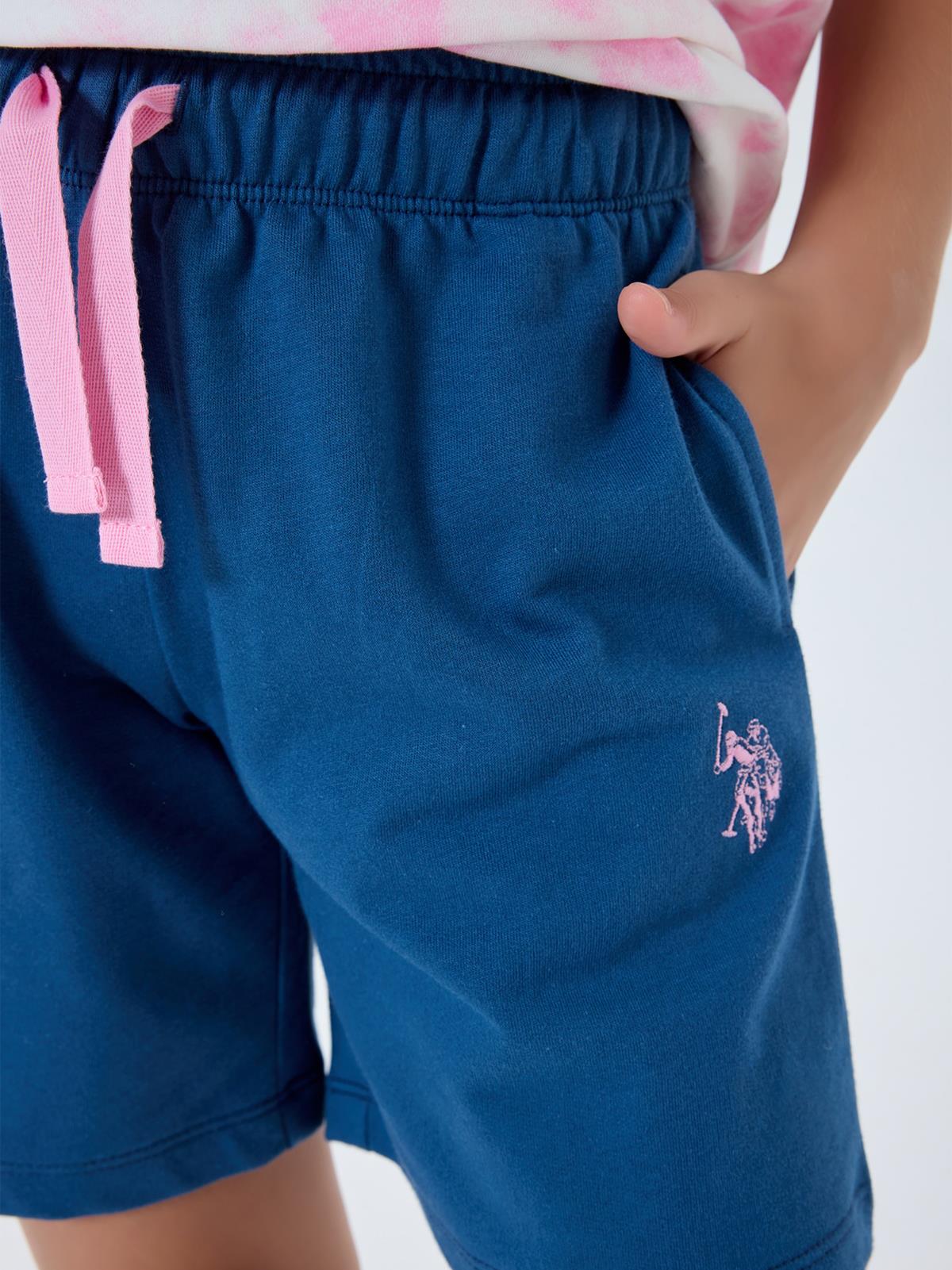U.S. Polo Assn Kids 4-7 Yaş Takım - Pembe