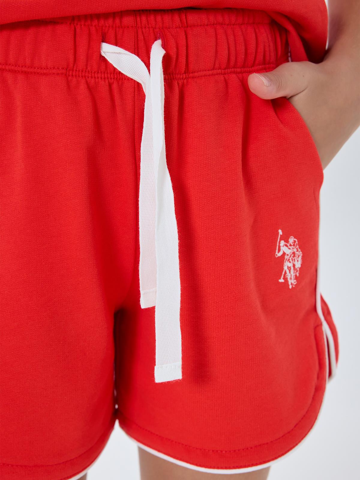 U.S. Polo Assn Kids 4-7 Yaş Takım - Kırmızı