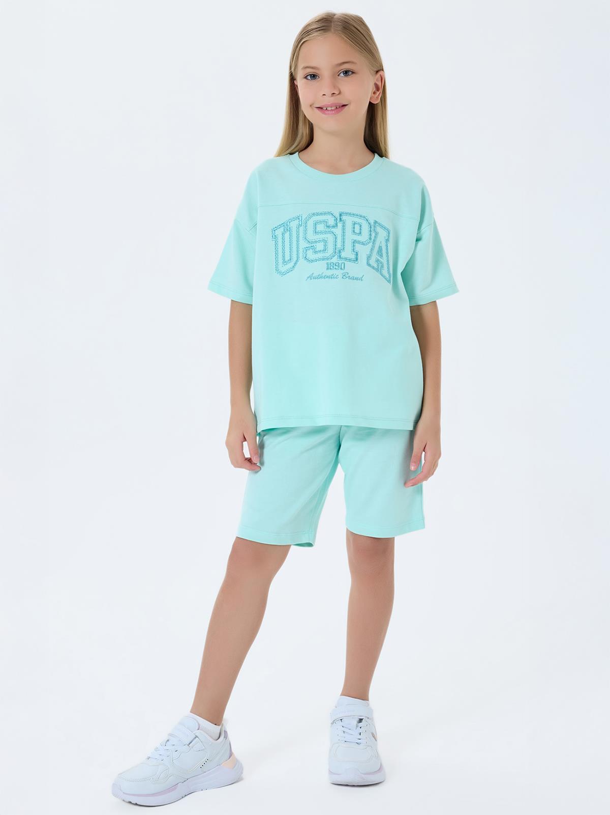 U.S. Polo Assn Kids 4-7 Yaş Takım - Yeşil