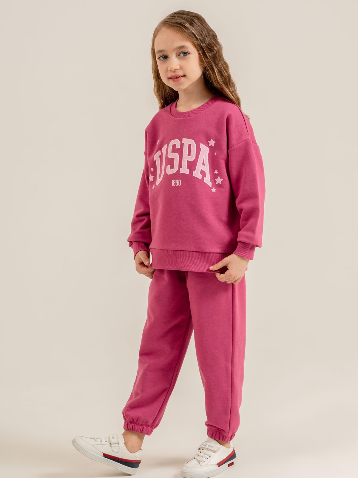 Civil Girls 4-8 Yaş Eşofman Takımı - Lila