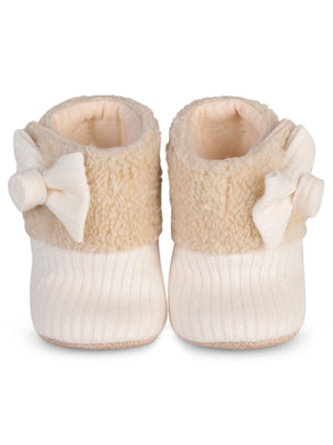 Civil Baby Fiyonklu 17-19 Numara Patik - Ekru