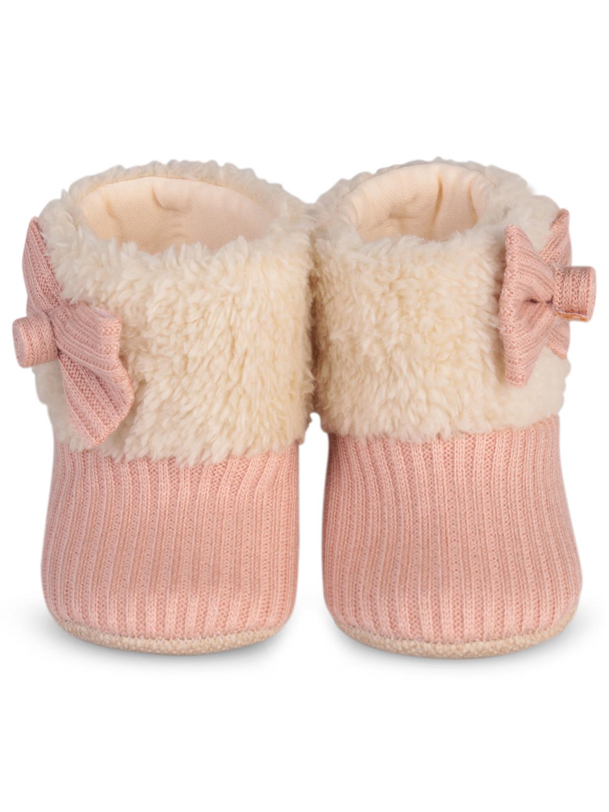 Civil Baby Fiyonklu 17-19 Numara Patik - Pudra