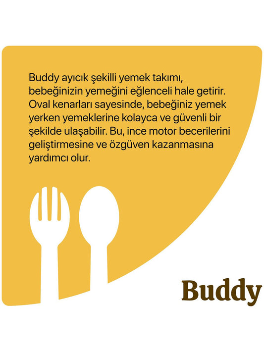 Tucklebery Buddy Mama Tabağı Seti 7'li - Yeşil