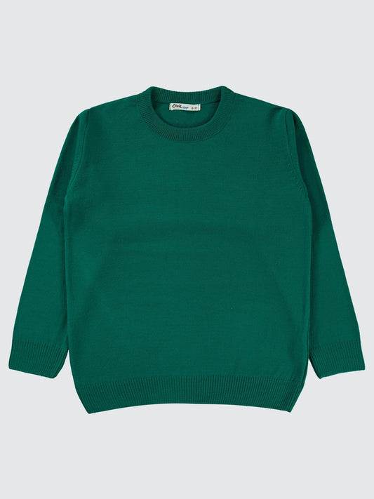 Civil Boys Basic 10-13 Yaş Kazak - Yeşil