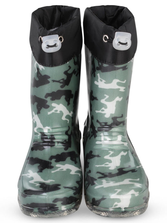 Civil Boots Kamuflaj 30-36 Numara Bot ve Çizme - Haki