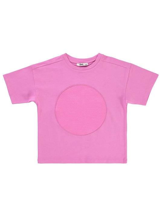 Civil Düz 3-9 Yaş Tişört - Pembe