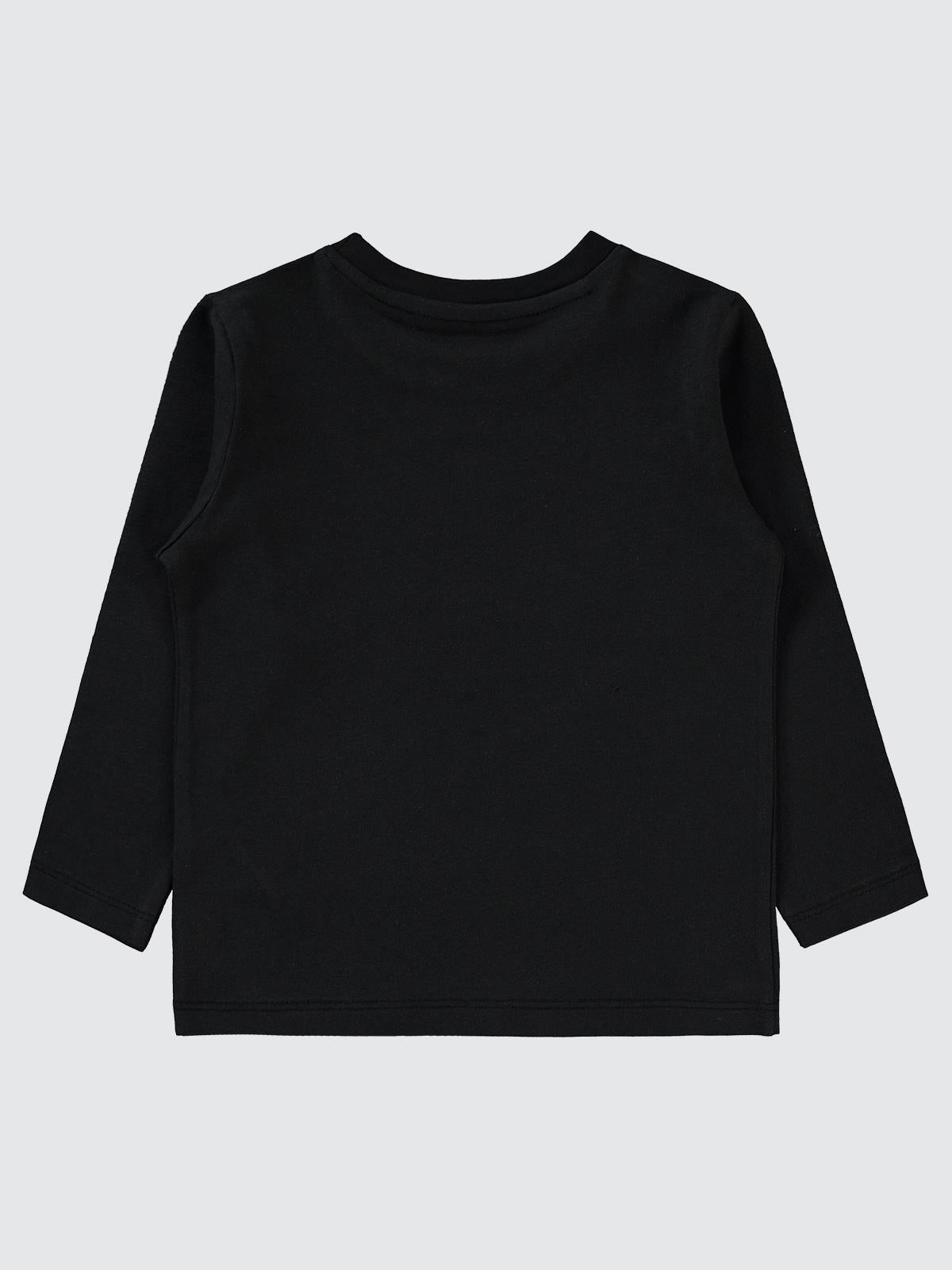 Civil Boys Goals Baskılı 2-5 Yaş Sweatshirt - Siyah