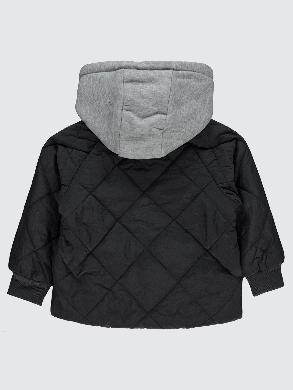 Civil Boys Kapitone Owersize 2-5 Yaş Mont - Gri