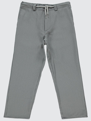 Civil Boys Fitilli Keten 10-13 Yaş Pantolon - Gri