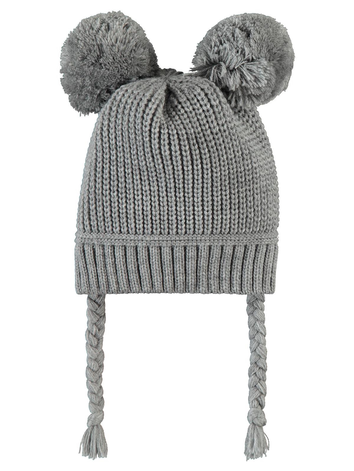 Civil Baby Basic Ponponlu 0-24 Ay Bebek Erkek Bere - Gri