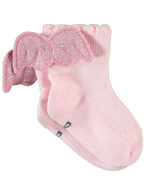 Civil Baby Kız Bebek Aksesuarlı Çorap 6- - Pembe