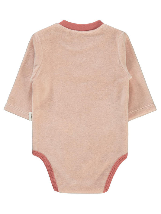 Civil Baby Bulut Baskılı 1-18 Ay Çıtçıtlı Badi - Pudra