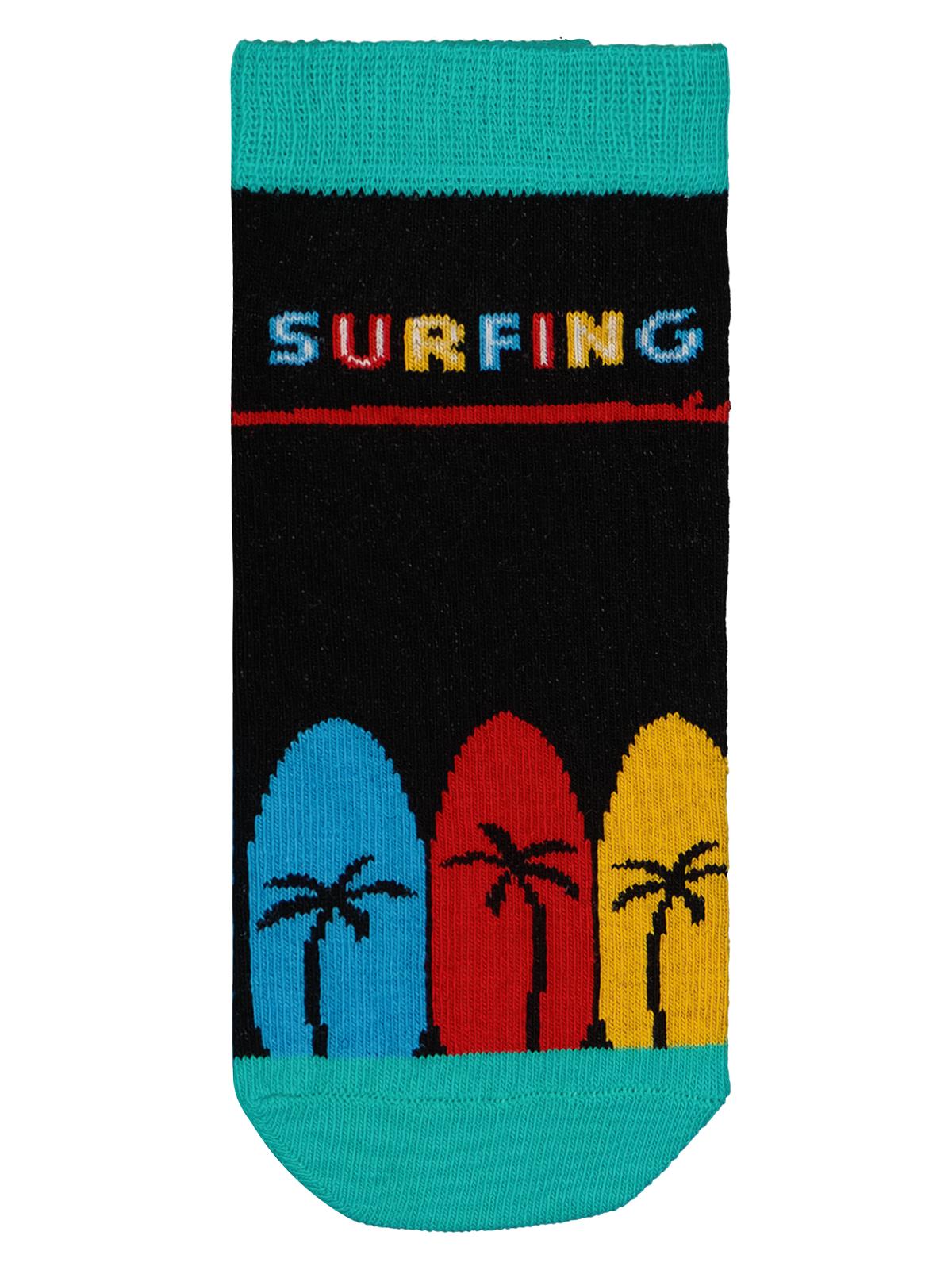 Civil Boys Surfing 3'lü 2-12 Yaş Erkek Patik Çorap - Standart