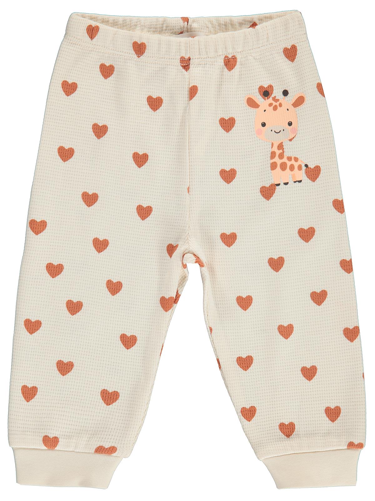 Civil Baby Kalp Zürafa 6-18 Ay Tek Alt Bebe - Fil Dişi