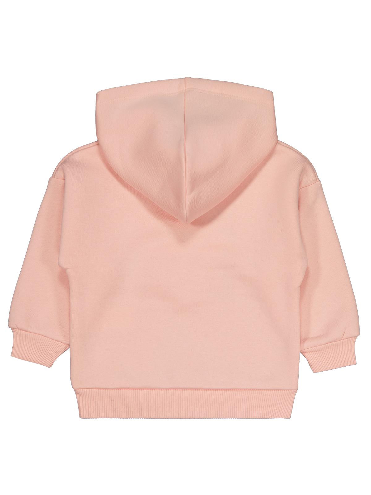 Civil Girls Lovely Baskılı 2-5 Yaş Sweatshirt - Pudra