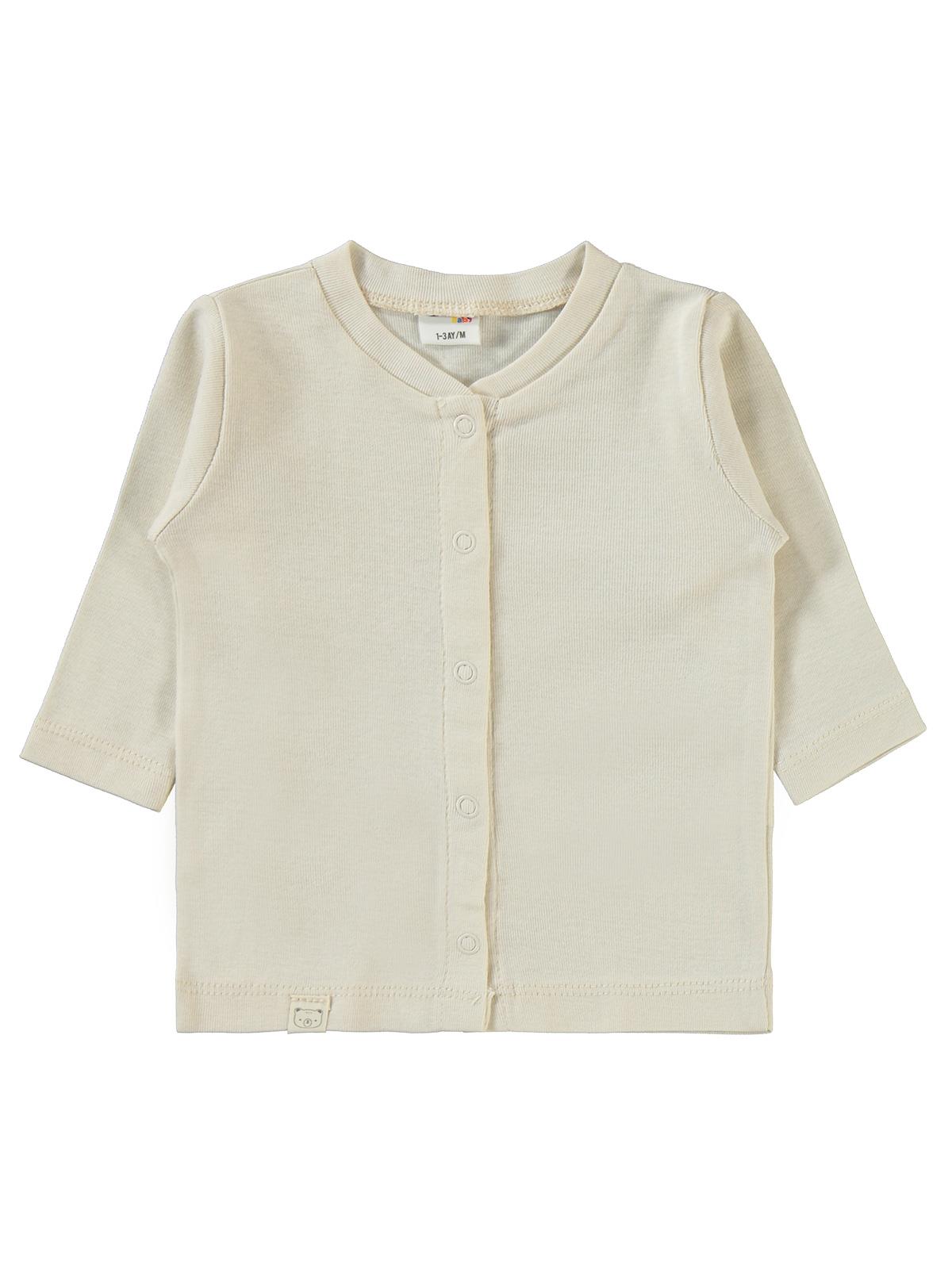 Civil Baby Düz 1-6 Ay Pijama Takımı - Bej