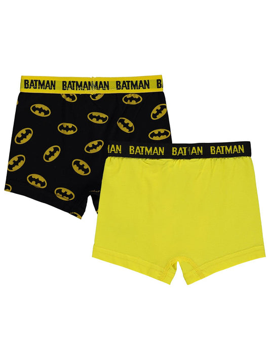 Batman 2'li Boxer Set | Likralı Süprem Baskılı | Okul Kreş ve Günlük Kullanım