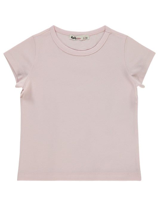 Civil Girls Basic 2-5 Yaş Tişört - Pembe