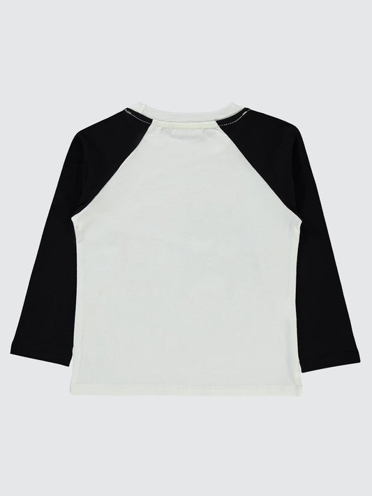 Civil Boys Sanrio Bad Badtz Maru 2-5 Yaş Sweatshirt - Ekru