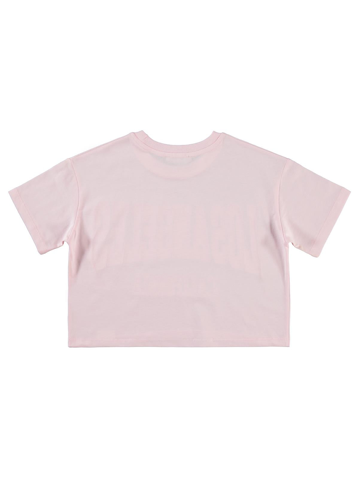 Civil Girls Los Angeles Baskılı 10-13 Yaş Tişört - Pembe