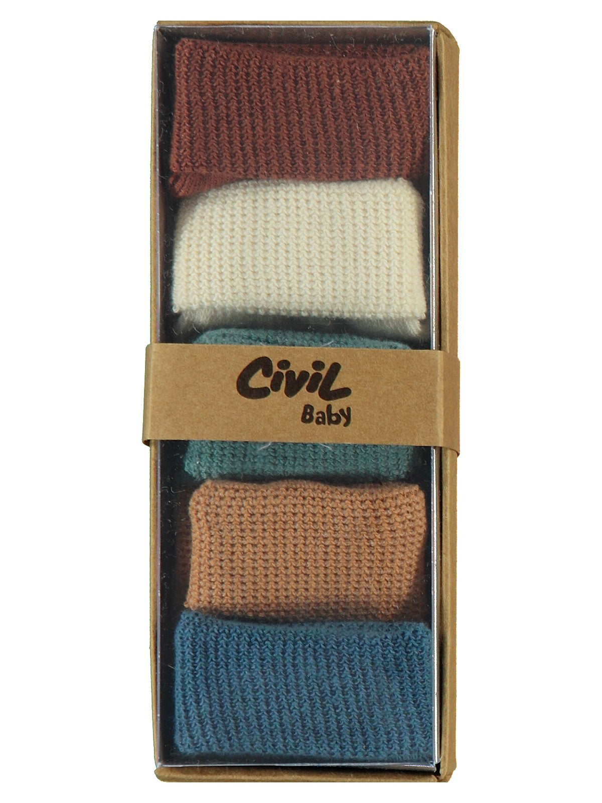 Civil Baby Bebek 5'li Çorap 6-12 Ay