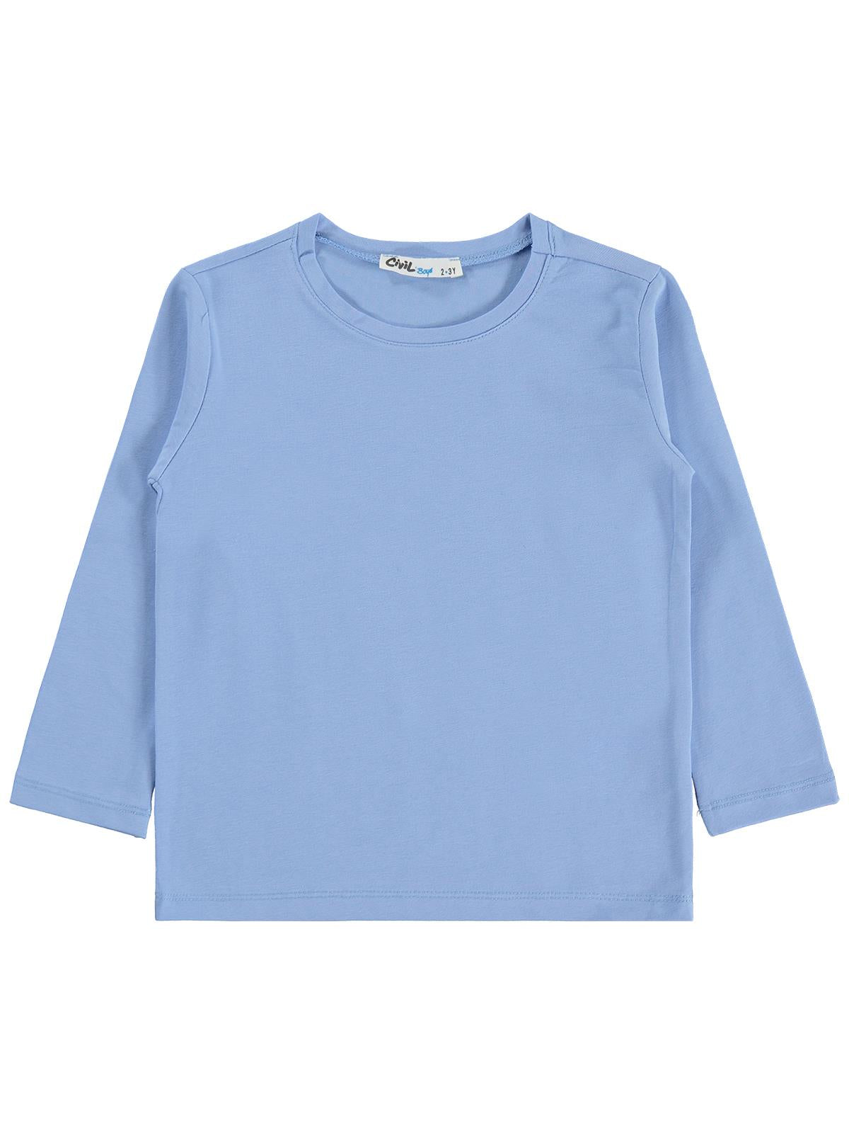 Civil Boys Basic 2-5 Yaş Sweatshirt - Mavi