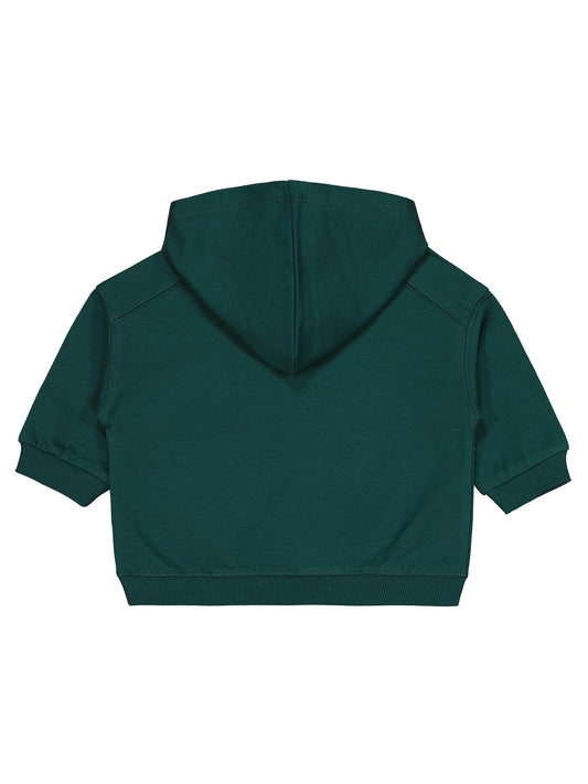 Civil Baby Civil Basic Timeless Kapüşonlu 6-18 Ay Sweatshirt - Yeşil