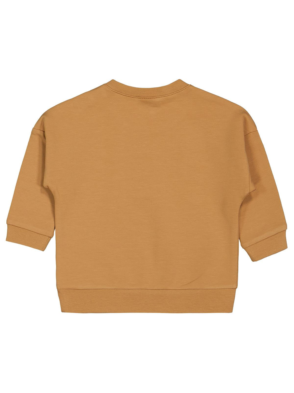 Civil Baby Teddy Baskılı 6-18 Ay Sweatshirt - Hardal