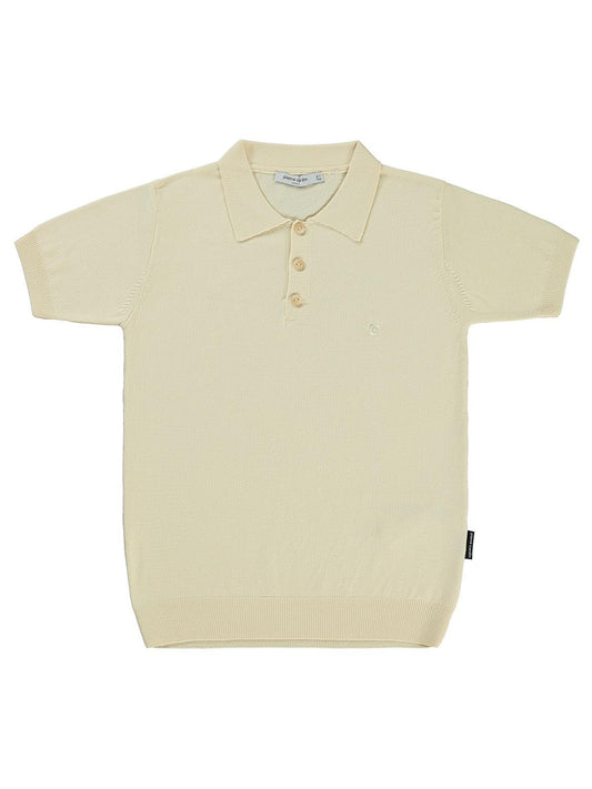 Pierre Cardin Triko Tişört 6-9 Yaş Tişört - Bej