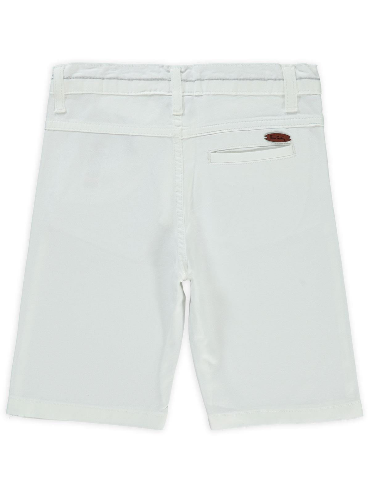 Pierre Cardin Basic 6-9 Yaş Kapri - Beyaz