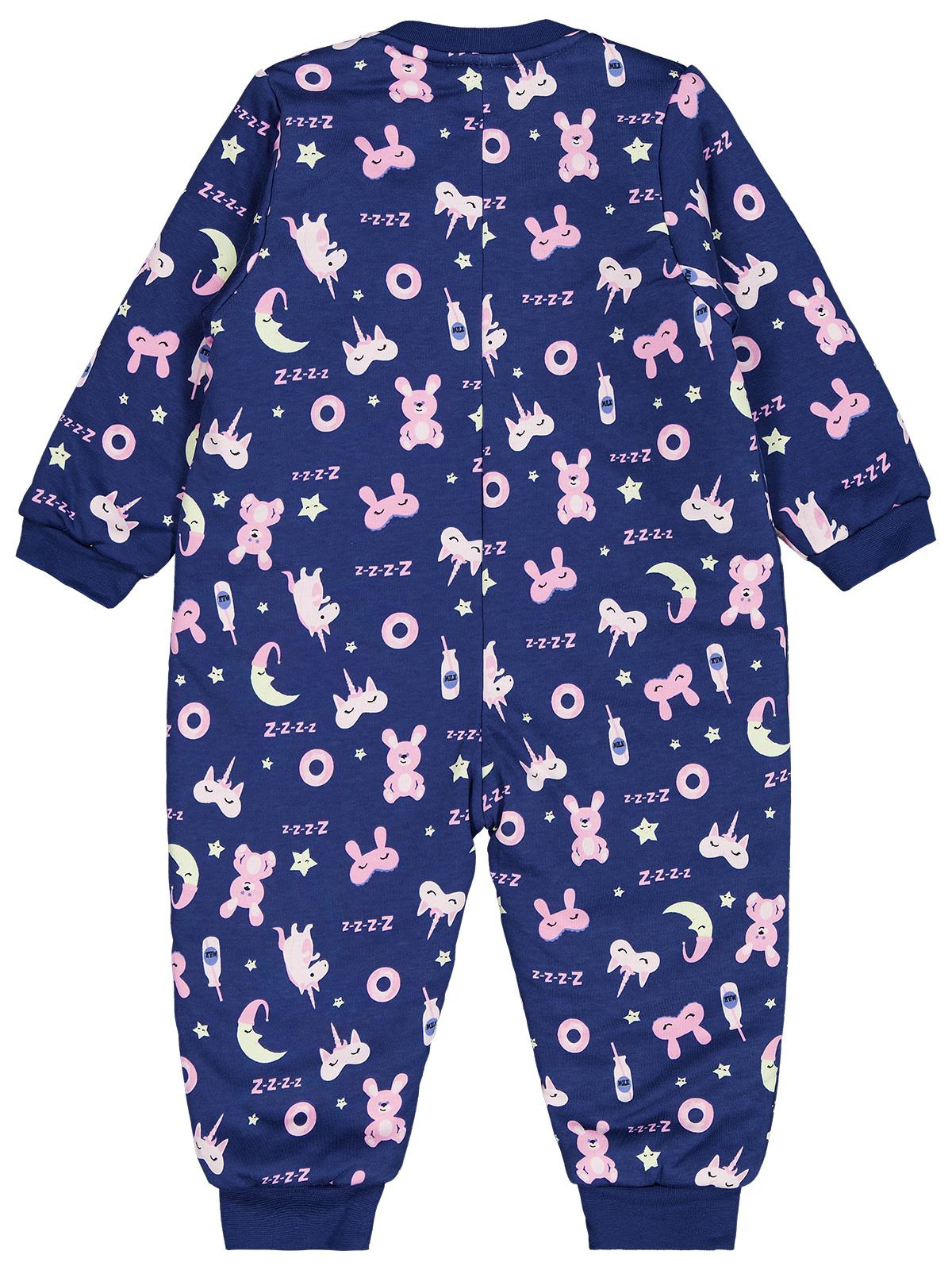 Civil Girls Unicorn Ve Uyku Empirme 90 Gr 2-5 Yaş Uyku Tulumu - Mavi