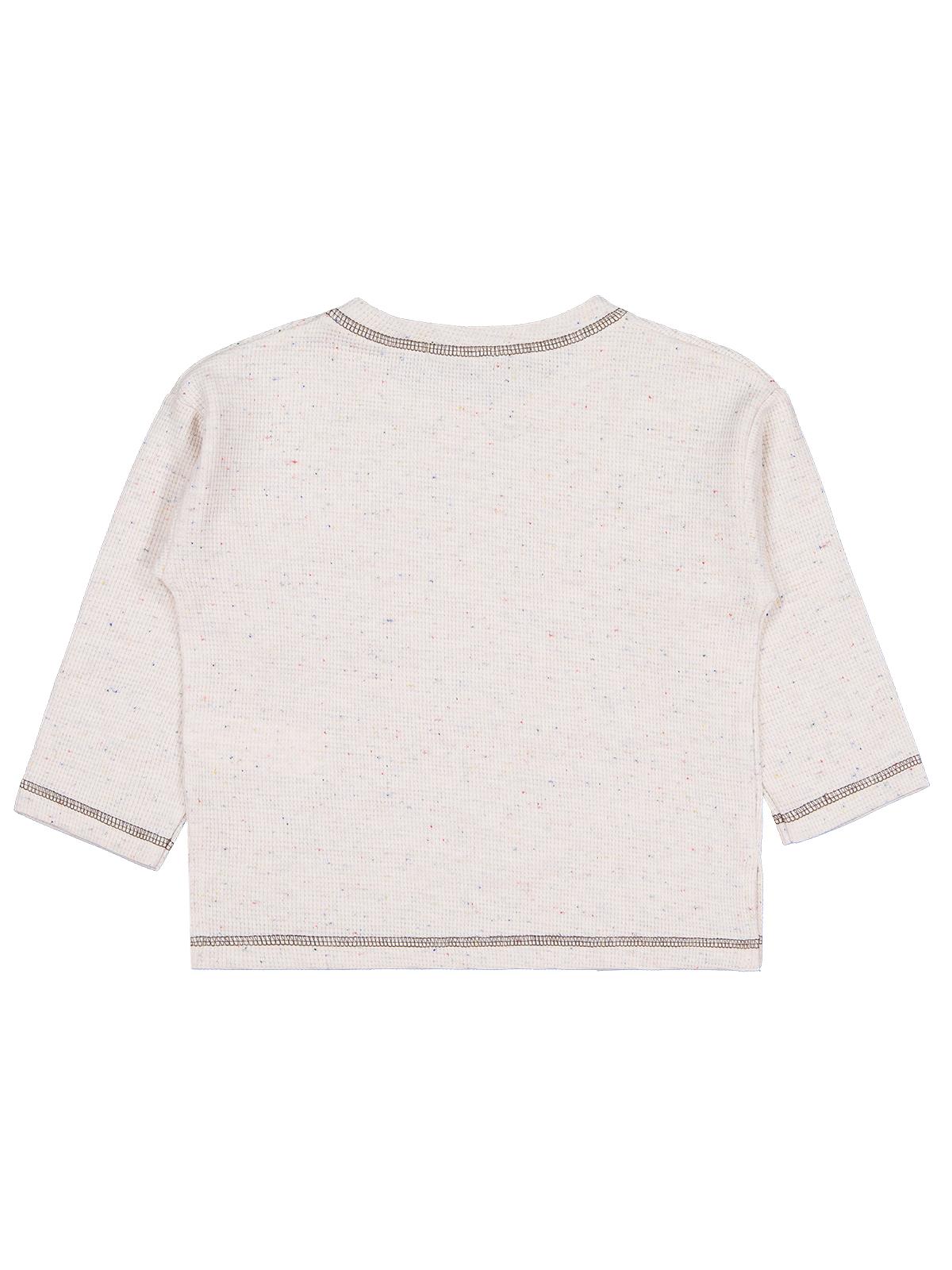 Civil Boys Kadife Cepli 2-5 Yaş Sweatshirt - Bej