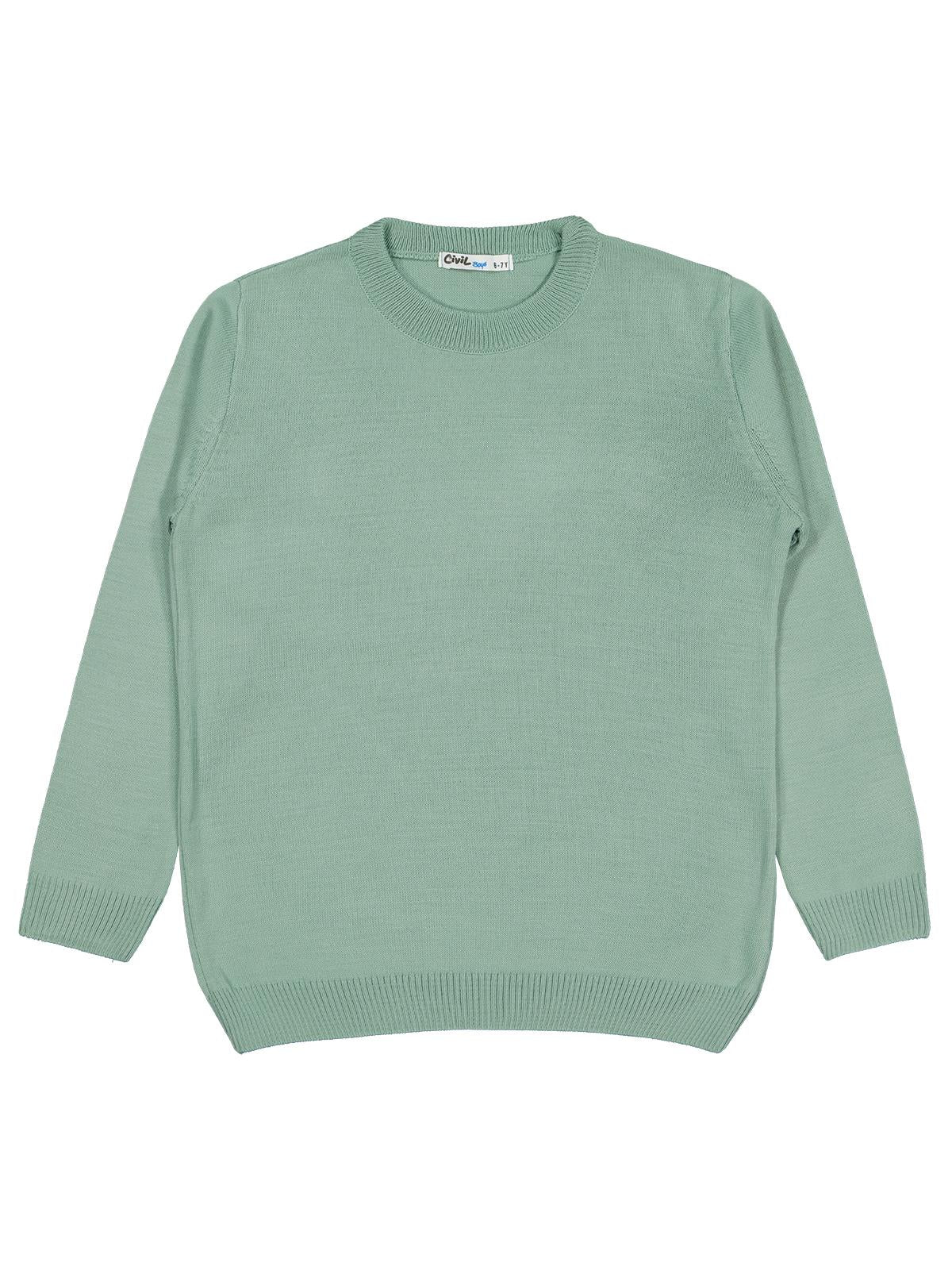 Civil Boys Basic 6-9 Yaş Kazak - Yeşil