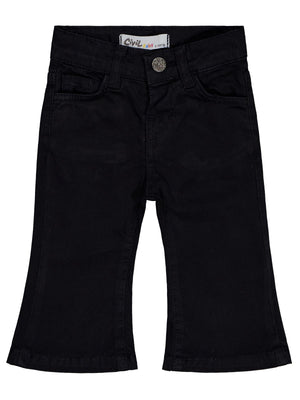 Civil Baby Flara Fit 6-18 Ay Pantolon - Siyah