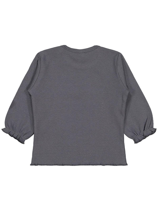 Civil Baby Lovely Nakışlı 6-18 Ay Sweatshirt - Gri