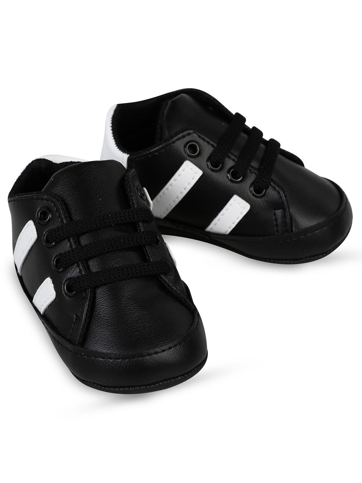 Civil Baby Çizgili 17-19  Numara Patik - Siyah