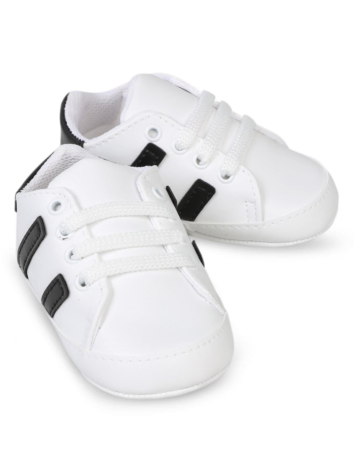 Civil Baby Çizgili 17-19  Numara Patik - Beyaz