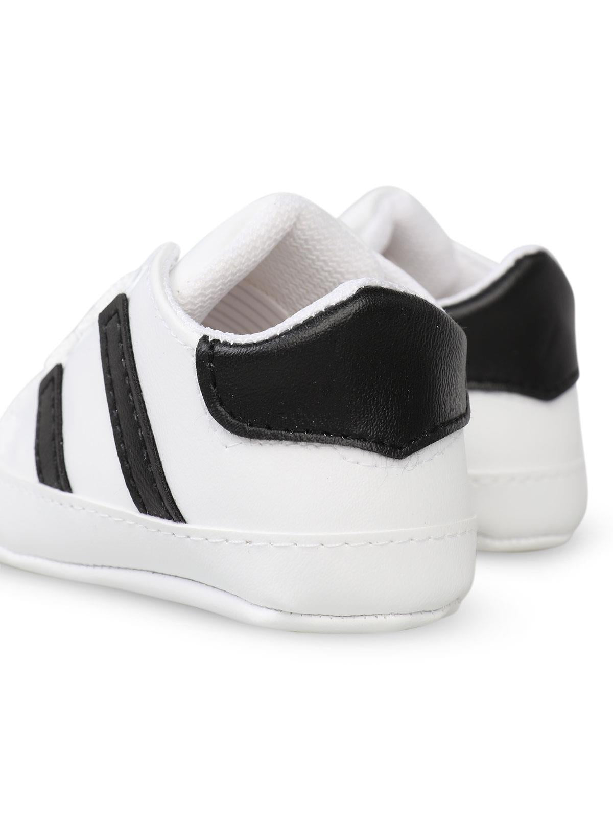 Civil Baby Çizgili 17-19  Numara Patik - Beyaz