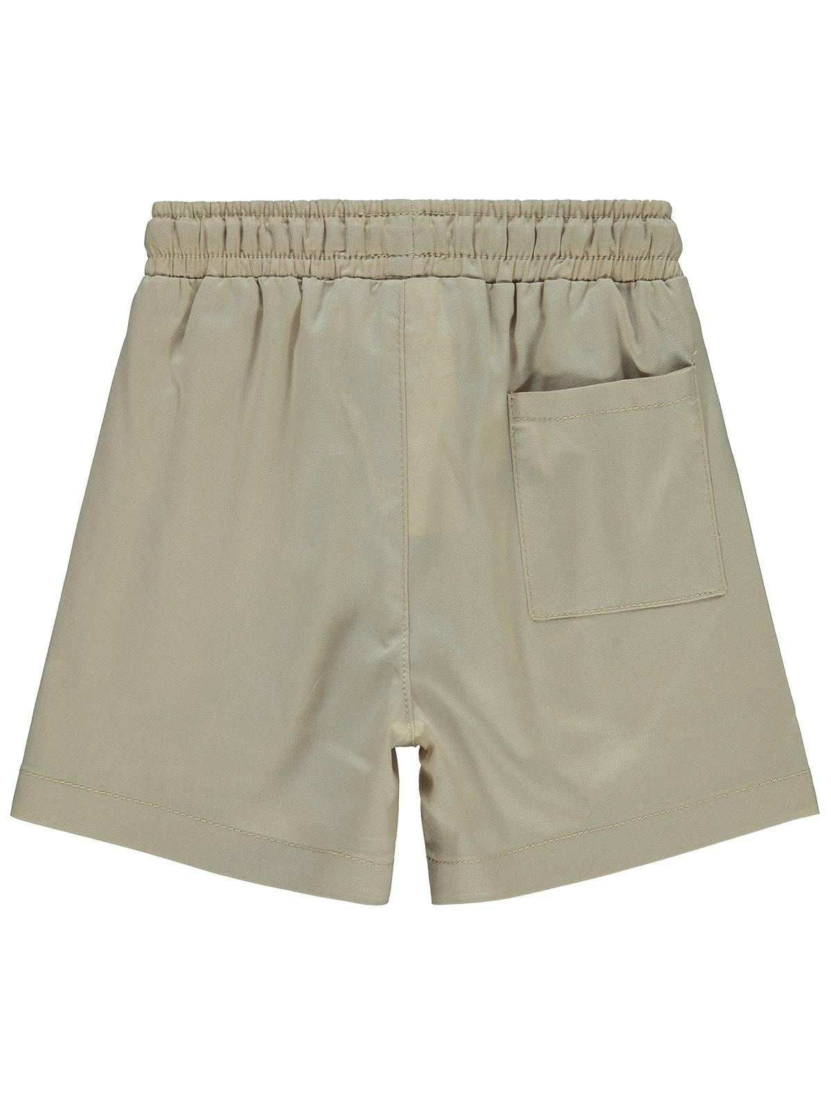 Civil Boys Bağcıklı Basic 2-5 Yaş Şort - Bej