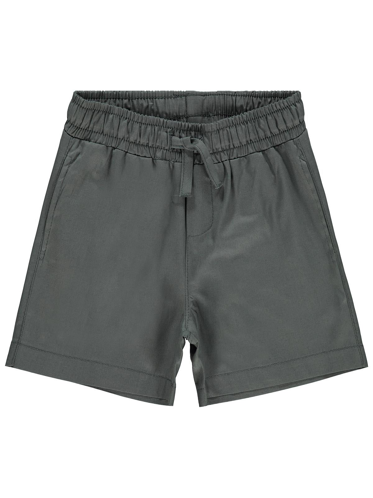 Civil Boys Bağcıklı Basic 2-5 Yaş Şort - Gri