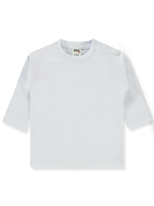 Civil Baby Basic 6-18 Ay Sweatshirt - Beyaz
