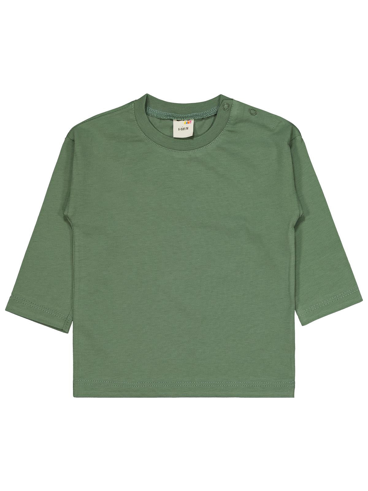Civil Baby Basic 6-18 Ay Sweatshirt - Haki