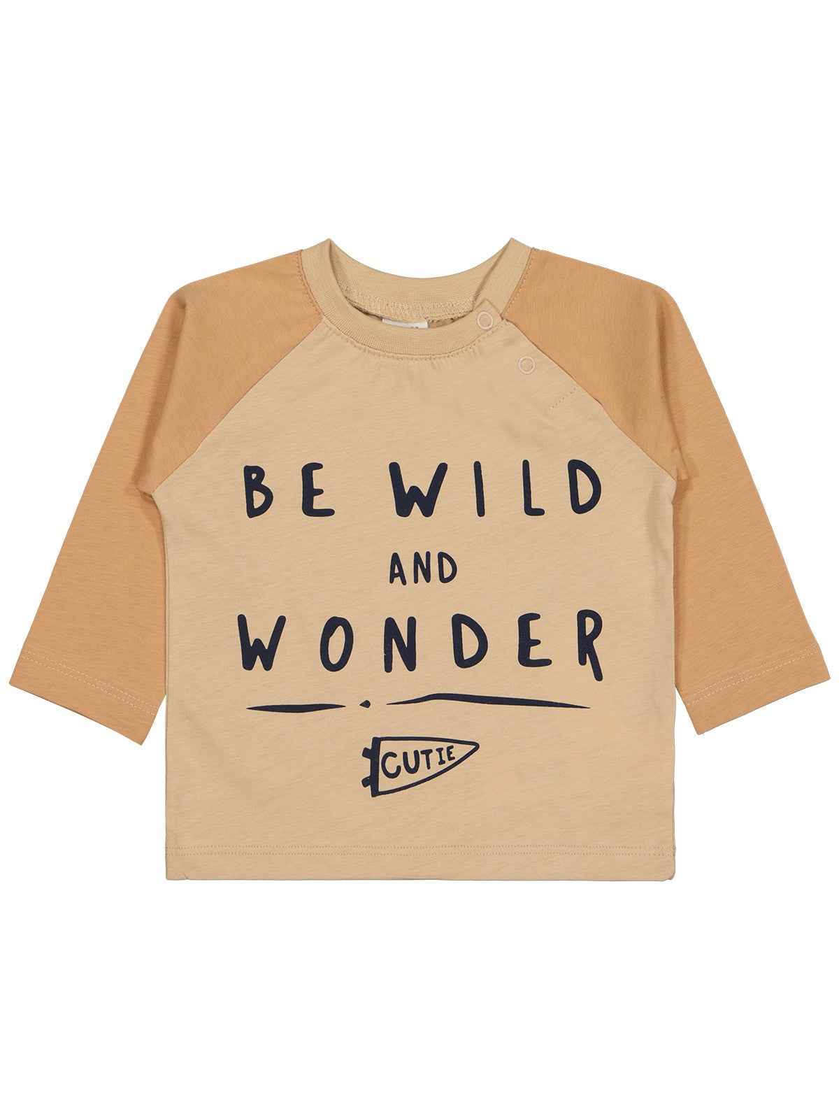 Civil Baby Be Wıld Baskılı 6-18 Ay Sweatshirt - Hardal