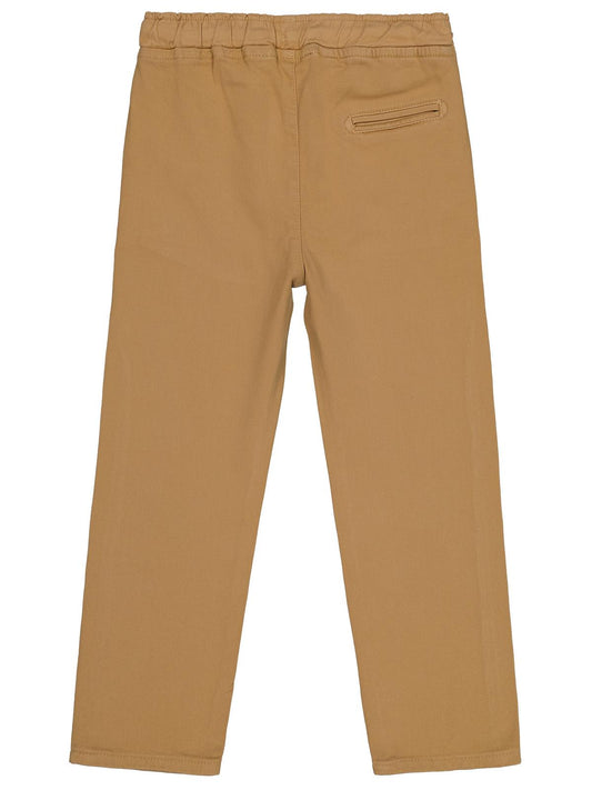 Civil Boys Beli Lastikli Chinno 6-9 Yaş Pantolon - Kahverengi
