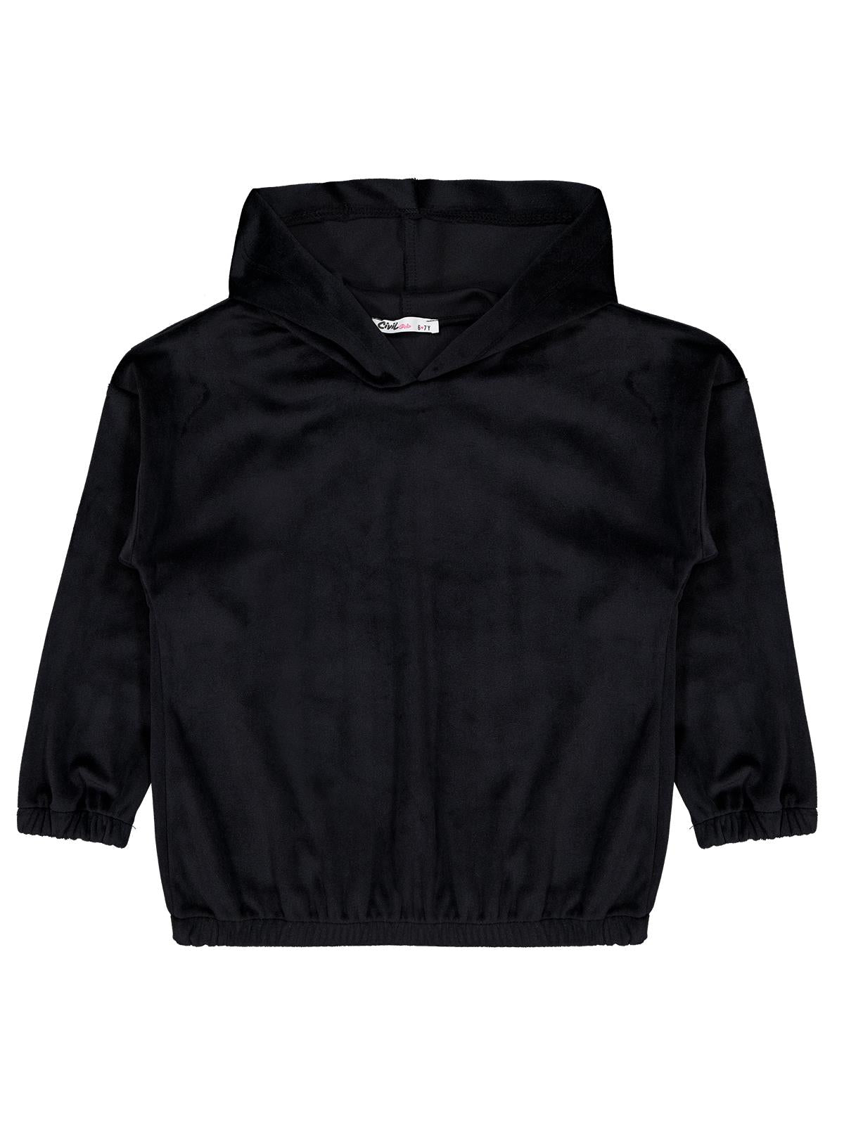 Civil Girls 6-9 Yaş Sweatshirt - Siyah