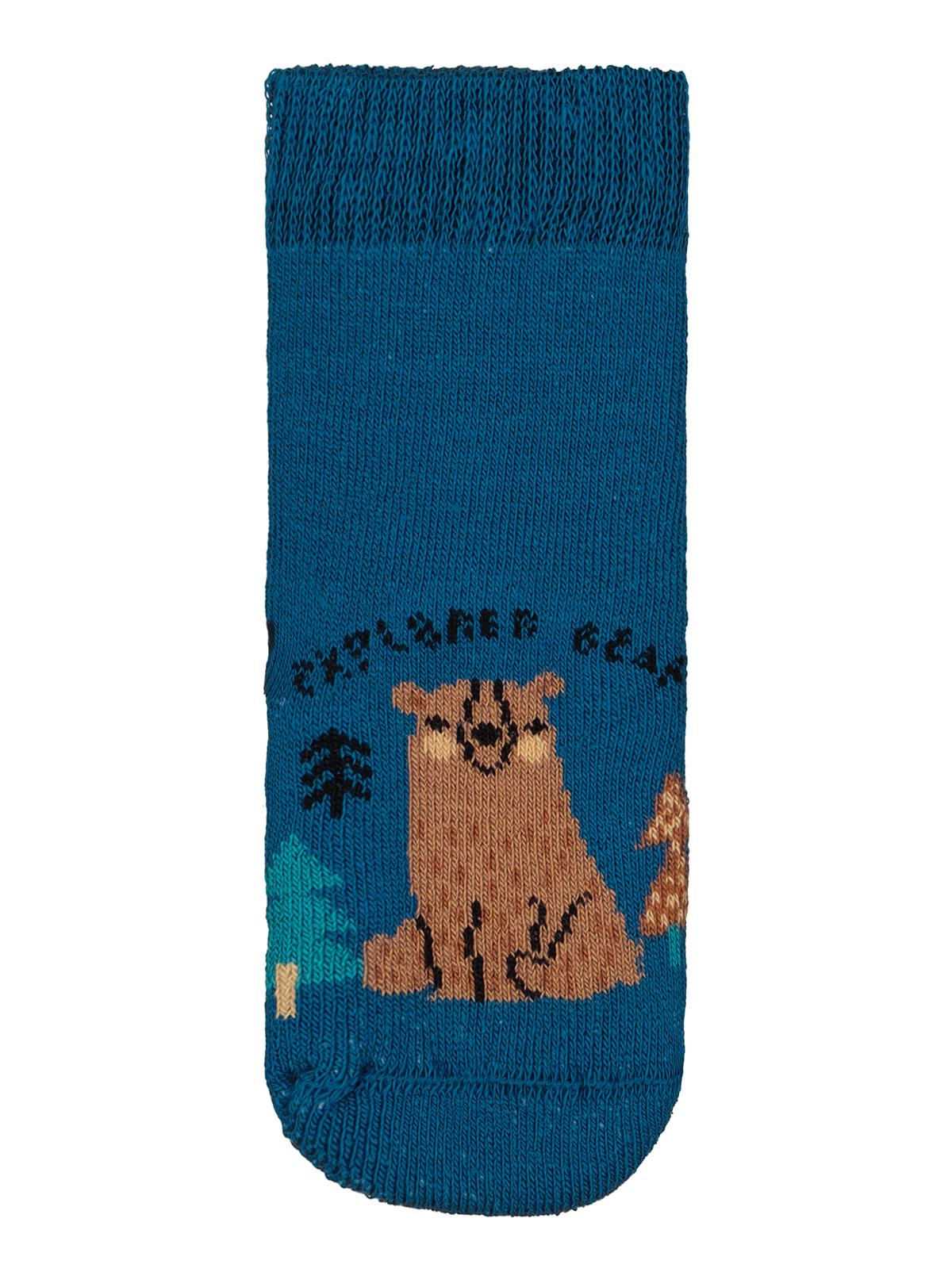 Civil Baby Bear Havlu 6- 2'li Bebek Erk Çorap Set